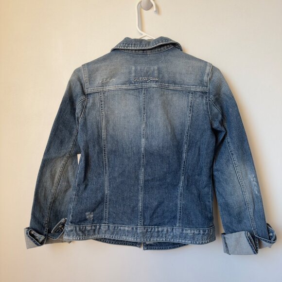 Guess Jeans Denim Jacket NWT Size Medium - Picture 2 of 4